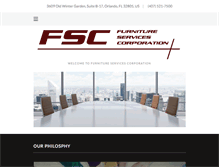 Tablet Screenshot of furnitureservices.net